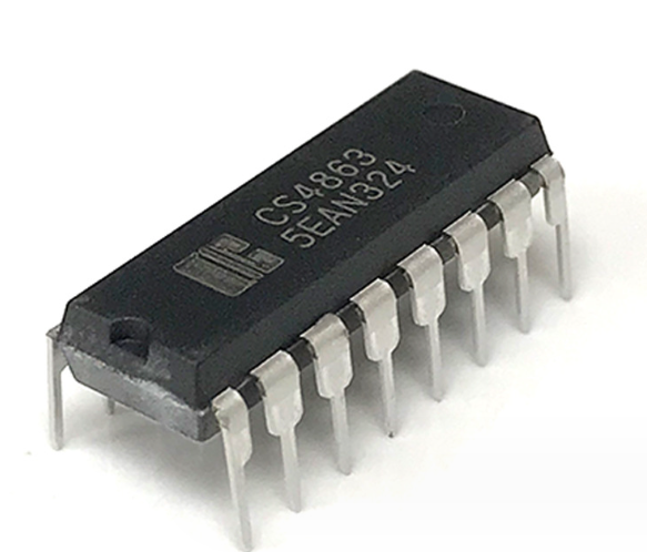 中微爱芯 CS4863 DIP16 2.2W带立体声耳机功能的AB类双音频功率放