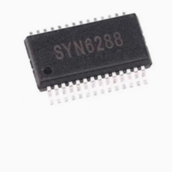 SYN6288 SSOP-28嵌入式中文语音合成芯片6288语音模块IC贴片