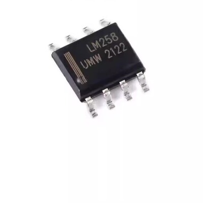 原装正品 贴片 UMW LM258DR SOP-8 双路运算放大器IC芯片