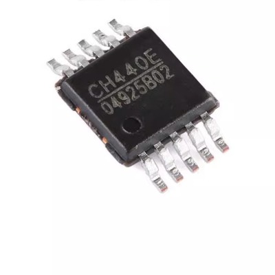 全新 CH440E MSOP-10 2单刀双掷5V低阻模拟开关芯片