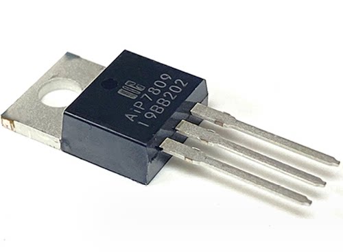 中微爱芯 AiP7809替L7809CV 1A正电源稳压器 直替原装 TO220封装