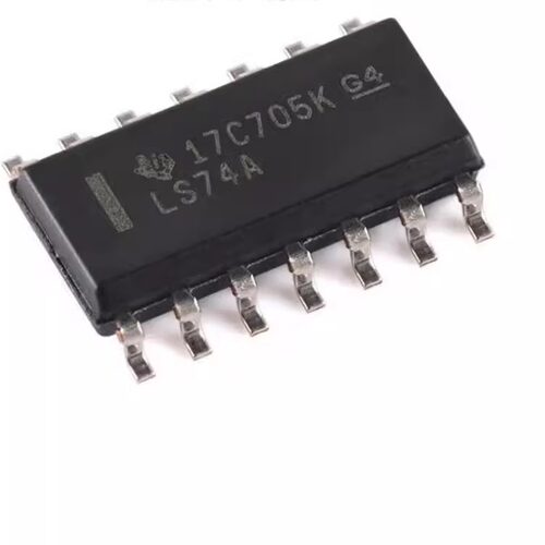 全新 SN74LS74ADR SOIC-14 双路正边沿触发式D型触发器芯片