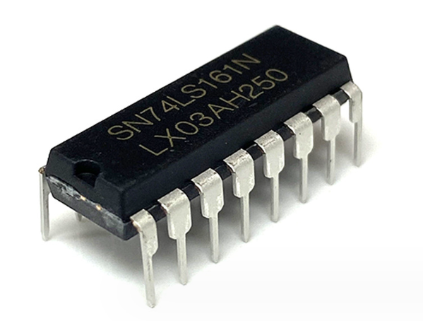 SN74LS161N 二进制计数器 国产大芯片 铜脚 DIP16封装
