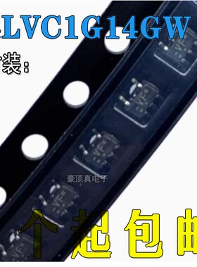 全新正品74LVC1G14GW SOT-353丝印VF单施密特触发器逆变器IC