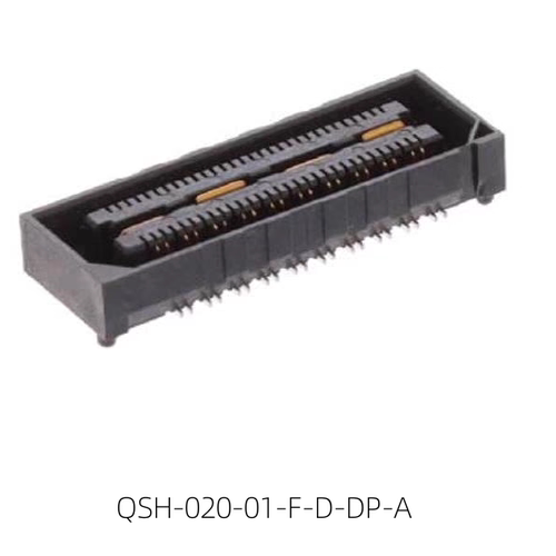 申泰QSH-020-01-F-D-DP-A-K-TR板对板与背板连接器间距:0.5mm母座