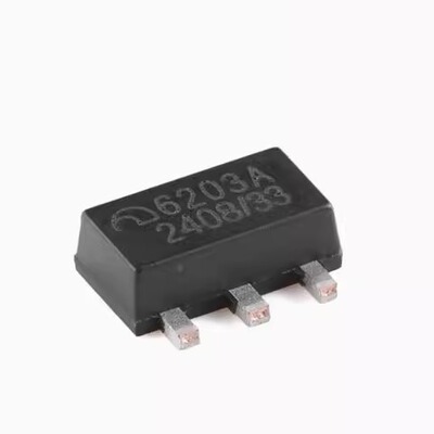 全新 ME6203A33PG SOT-89-3 3.3V 100mA高输入电压LDO线性稳压器