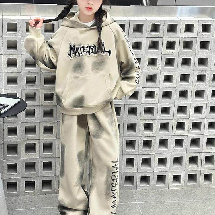 女童套装春秋款运动休闲两件套