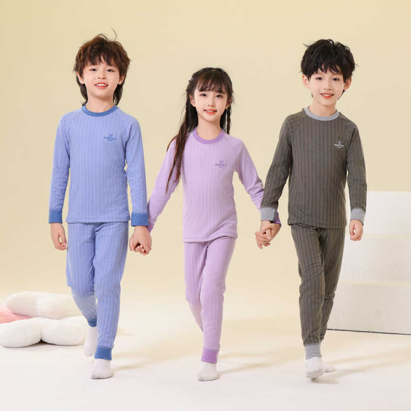 儿童肤暖绒保暖内衣套装