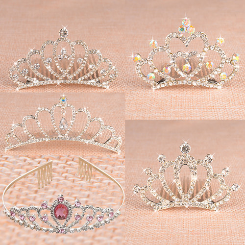 小女孩头箍皇冠韩版百搭儿童发饰