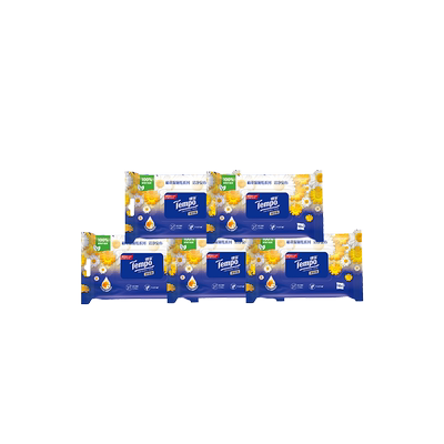 tempo得宝洋甘菊湿厕纸10片5包