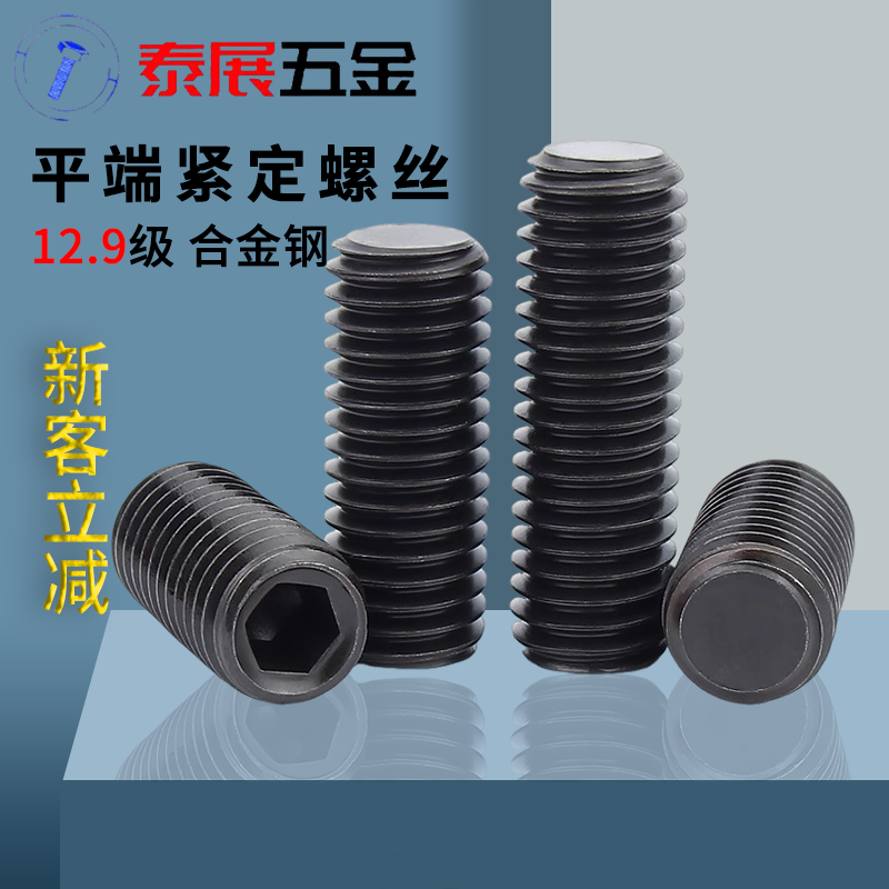 无头钉内六角螺钉泰展合金钢紧定