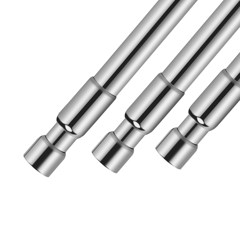 勤阳伸缩晾衣杆柜子不锈钢打孔