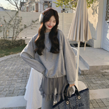 2026春季新款运动套装烫钻款上衣+裤子#6010-P190-K298，女装套装/套裙，唛多