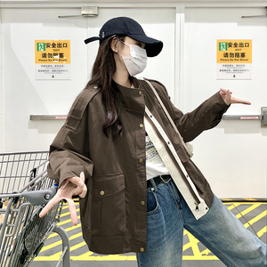 2025【新款现货】 3色  拼接外套#1110-P125--k188图片