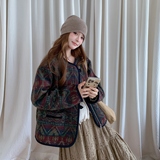 2025冬季新款现货数据好时髦百搭外套#25188-P175-K258，女装短外套，唛多