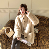 2025冬季新款数据好现货花狐毛外套皮毛一体#25777-P205-K308，女装皮草，唛多