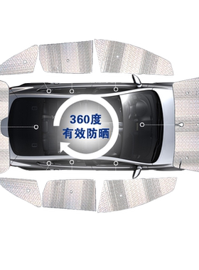 长城魏派全景前档车内侧窗遮光板