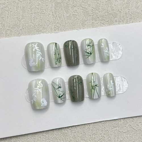 分尺码猫眼山国风短款穿戴甲上春