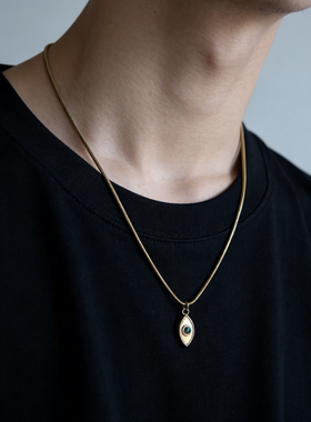 小众高级感复古男生项链