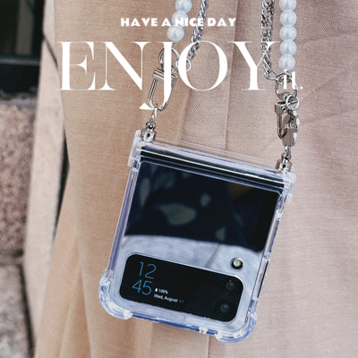 三星zflip6手机壳折叠屏镜面