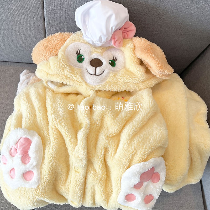 星黛露女珊瑚绒卡通睡衣可爱