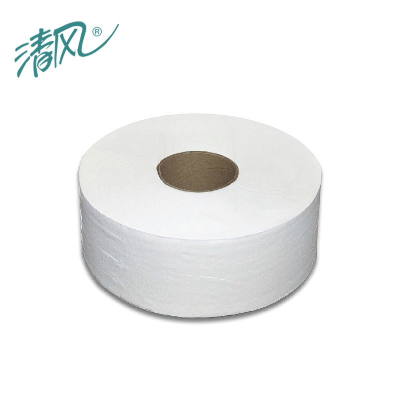 清风bj09a大卷纸大盘纸珍宝卷纸单层500米12卷整箱商用