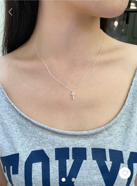 S925通体纯银迷你小钻石