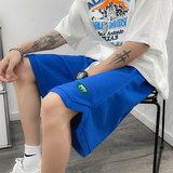 华夫格短裤夏季ins潮流休闲中裤宽松男生运动五分裤A334-DK09-35，男装休闲裤，电商B339(原A334）