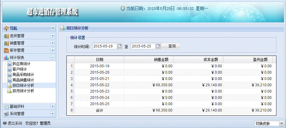 java进销存管理系统源代码 jsp项目设计源码带文档