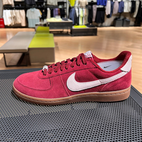 NIKE耐克女25夏季新款复古低帮翻毛皮滑板运动休闲板鞋IF1743-600