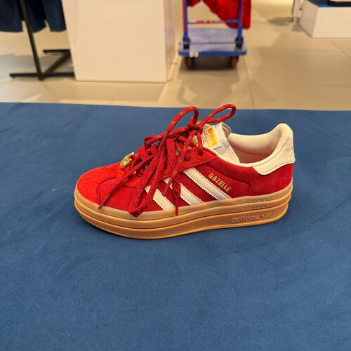 Adidas阿迪达斯三叶草CNY马年新年款GAZELLE厚底增高休闲鞋KJ4293