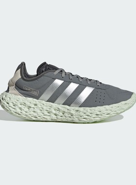 adidas阿迪达斯三叶草男女鞋海绵状中底2025春ZPONGE运动鞋JH8111