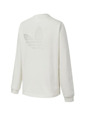 adidas阿迪达斯三叶草男子运动休闲长袖T恤JL7500