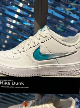 NIKE耐克大童鞋AIR FORCE 1 JES (GS)运动鞋IR0595-100