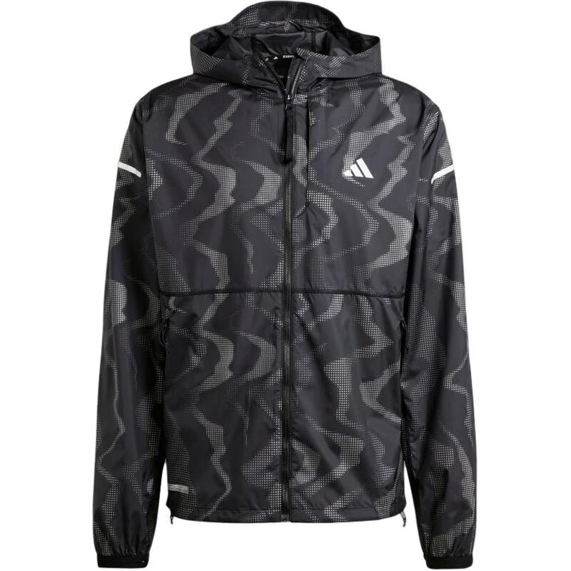 Adidas阿迪达斯男子2024秋冬跑步运动训练速干连帽外套夹克IT3498图片