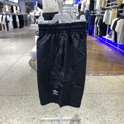 adidas阿迪达斯三叶草ESSENTIALS五分裤2025夏男子梭织短裤JD0406