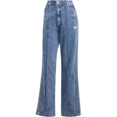 adidas阿迪达斯三叶草休闲直筒阔腿运动裤长裤牛仔裤裤子IW5758