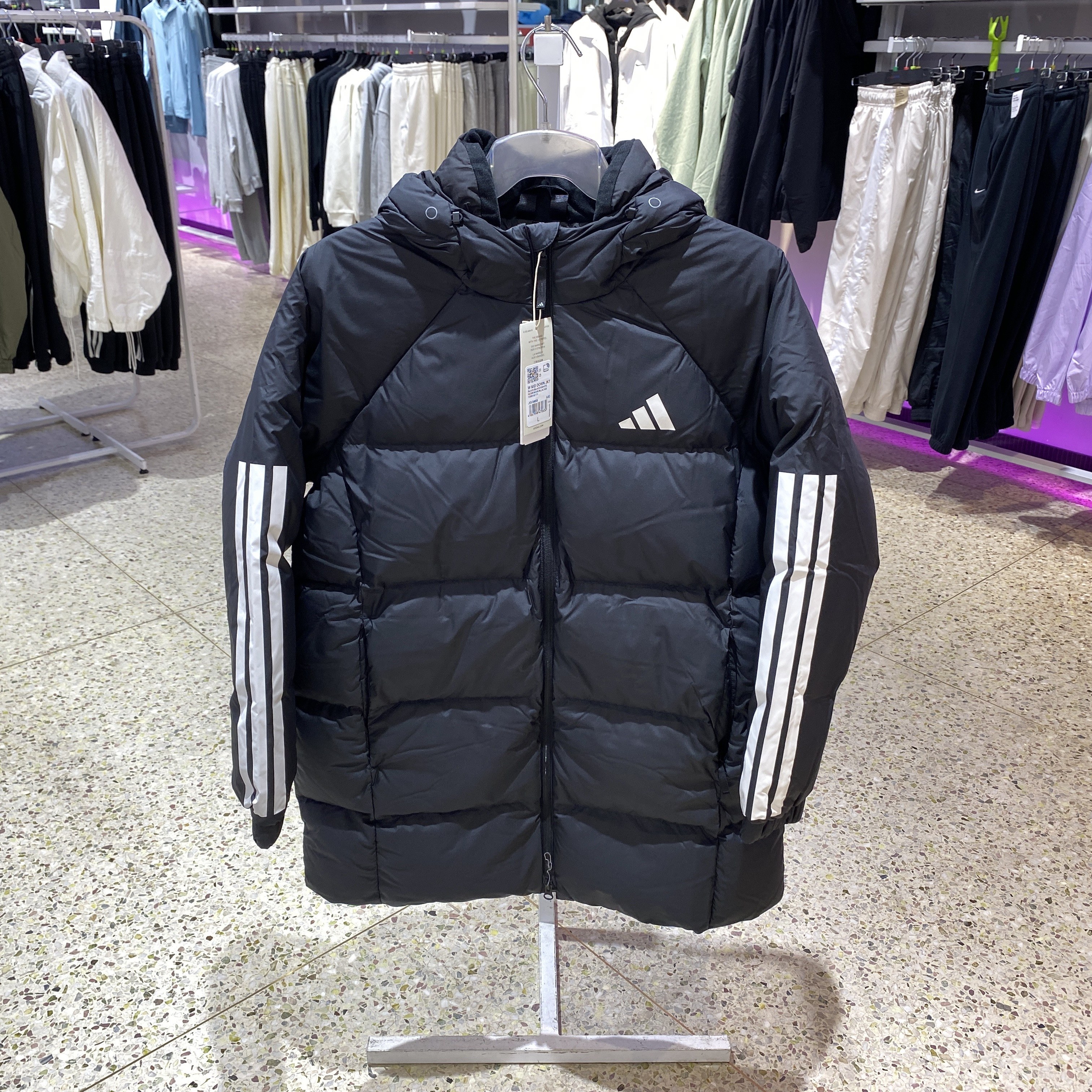 adidas阿迪达斯女子运动休闲羽绒服外套JG3855