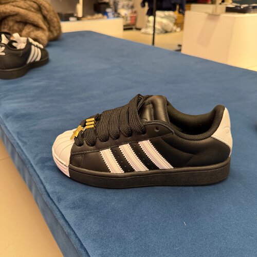 Adidas阿迪达斯三叶草Superstar2贝壳头二代黑白熊猫板鞋JR7444