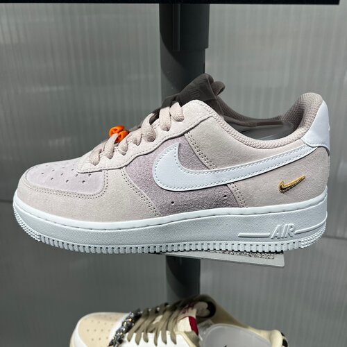 NIKE耐克女鞋AF1空军一号翻毛皮粉嫩甜美风厚底板鞋 IQ9964-600