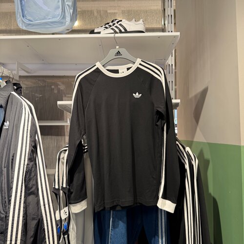 Adidas阿迪达斯三叶草26年春季男女经典款运动圆领T恤长袖KE3546