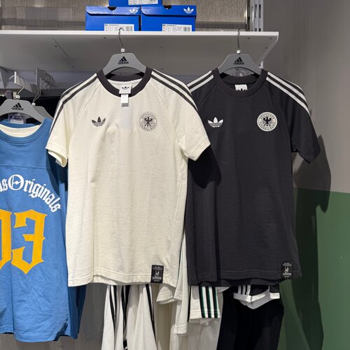 Adidas阿迪达斯三叶草短袖男子德国队足球运动休闲圆领T恤 KG5098