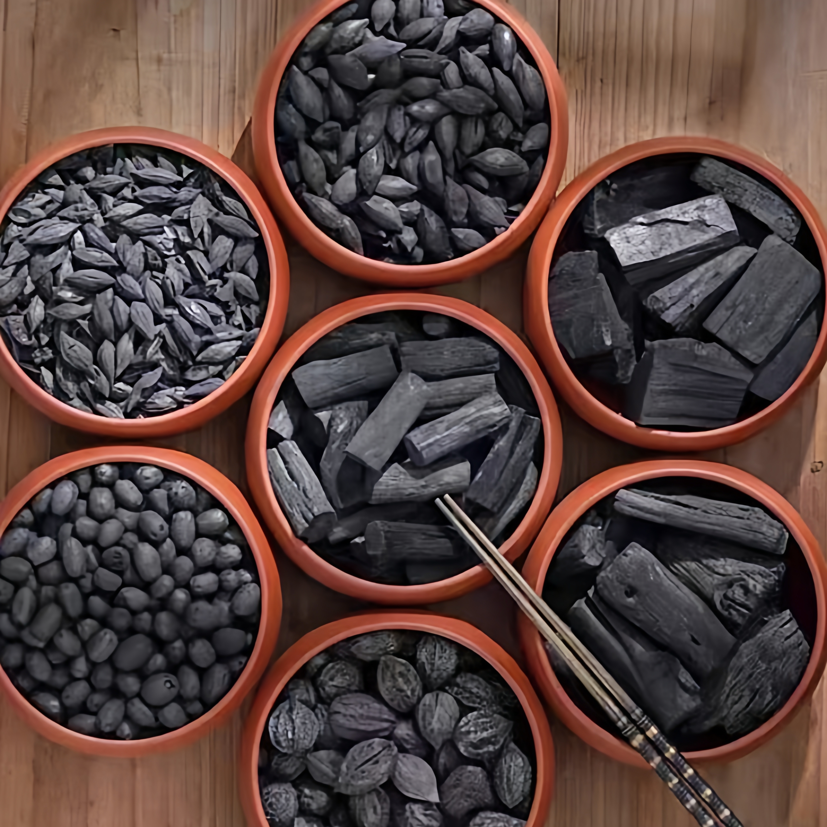 煮茶碳果木炭龙眼炭乌榄炭枣核炭橄榄炭功夫茶炉碳炉红泥炉烧茶碳