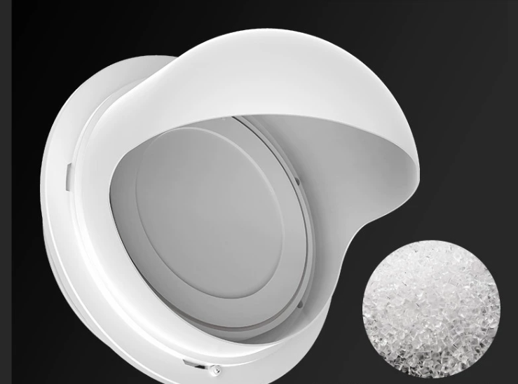 外墙抽油烟机止回阀防回风厨房穿墙止逆阀玻璃窗用室外帽家用烟道