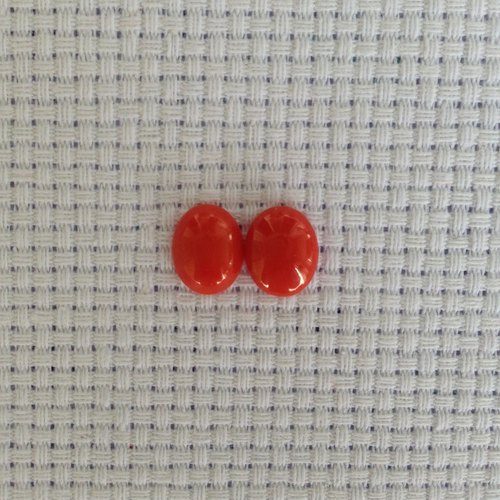 红宝石纯天然裸石戒面8x10蛋面