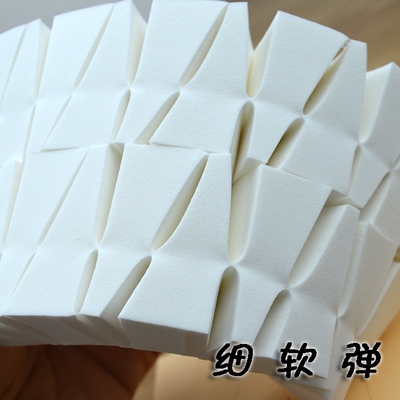 24切三角粉扑不吃粉超软影楼化妆海绵彩妆块干湿两用一次性美妆蛋