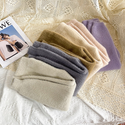 加厚仿貂绒针织秋冬内穿保暖裤