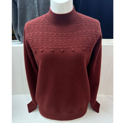 雪豹妈妈羊绒衫女款2025新款毛衣