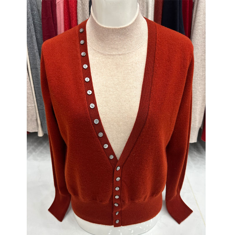 妈妈高贵洋气上衣高端品牌毛衣女