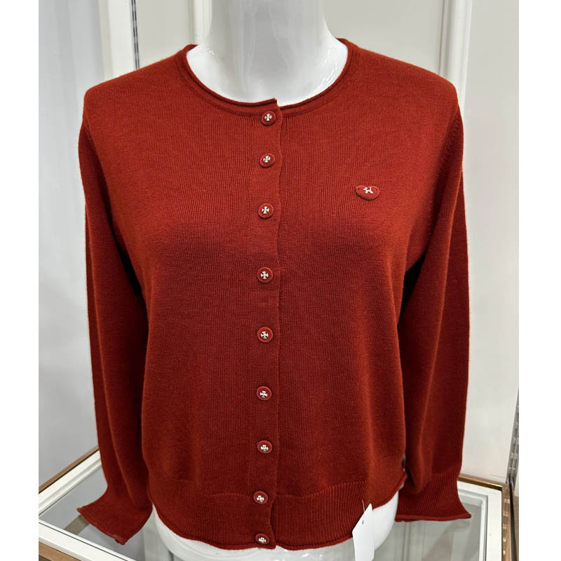 雪豹针织衫开衫外套女薄款外搭早秋款开衫2025秋季新款空调衫上衣